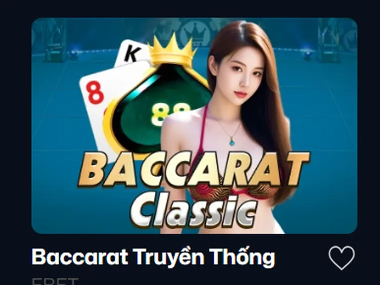 Chinh Phục Đỉnh Cao Baccarat Truyền Thống Tại VaoBet Với Trải Nghiệm Đẳng Cấp