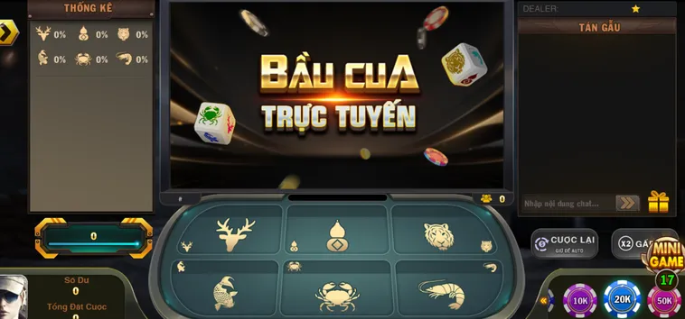 Chinh Phục Sảnh Bầu Cua Live Tại VaoBet Với Tỷ Lệ Thắng Lớn