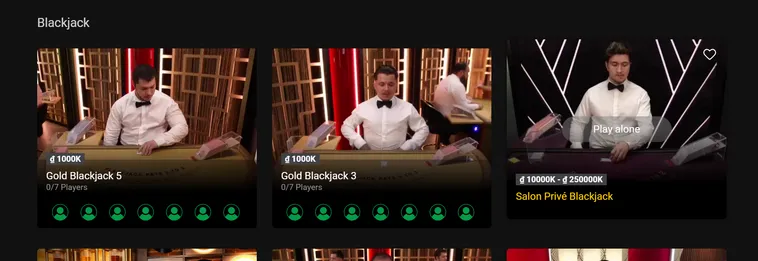 Chinh Phục Tài Lộc Cùng Blackjack Tại VaoBet Đẳng Cấp Cho Mọi Người Chơi