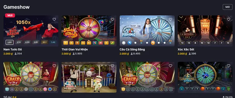 Khám Phá Thế Giới Giải Trí Đỉnh Cao Với Table Game Game Shows Tại VaoBet