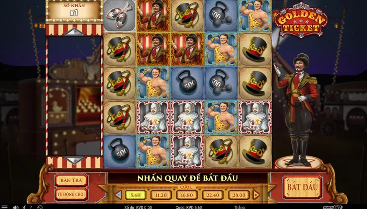 Khám Phá Game Nhanh Golden Ticket Tại VaoBet Với Những Giải Thưởng Khổng Lồ