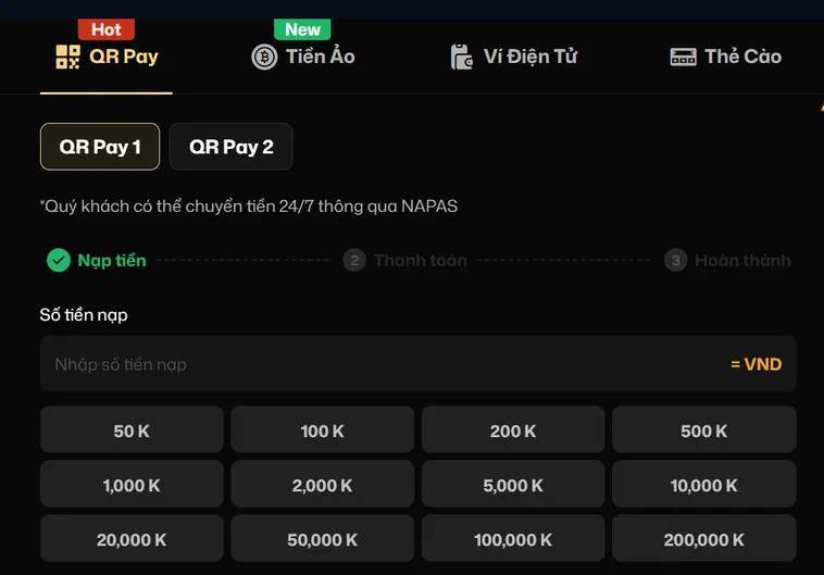 Nạp Tiền VaoBet Hướng Dẫn Các Hình Thức Thanh Toán Siêu Nhanh Cho Game Thủ
