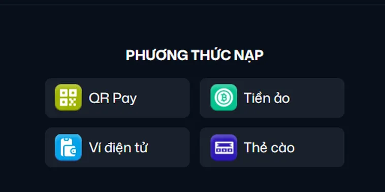 Các Phương Thức Nạp Tiền VaoBet Siêu Nhanh Cho Game Thủ