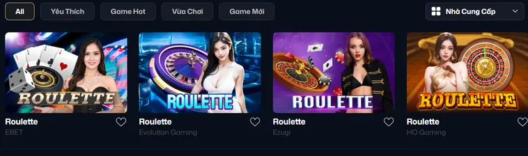 Sức Hấp Dẫn Vô Tận Của Trò Chơi Roulette Live Tại VaoBet Đẳng Cấp Hiện Nay