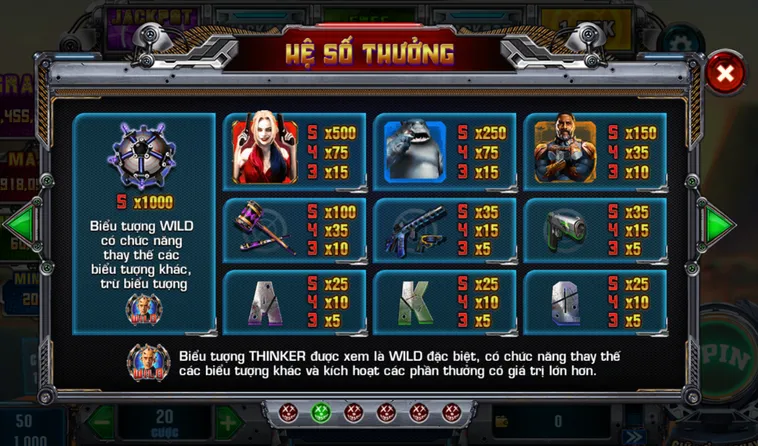 Trải Nghiệm Đỉnh Cao Cùng Slot Game Suicide Squad Tại VaoBet Ngay Hôm Nay