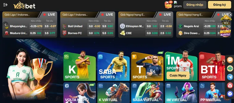 Cổng Game VaoBet - Sân Chơi Cá Cược Uy Tín Hàng Đầu Cho Cược Thủ